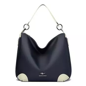 Большая вместительная женская сумка через плечо с цепочкой на плечевом ремне, сумка через подмышку с боковой молнией, портативная сумка для мам, сумка через плечо Temperament