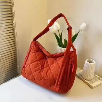 Большая вместительная женская сумка через плечо, элегантные сумки через плечо, универсальные, для поездок на работу, новые модные, женственные