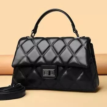 Большая вместительная женская сумка на весну, новая модная сумка с цепочкой из бриллиантов, сумка через плечо для поездок на работу