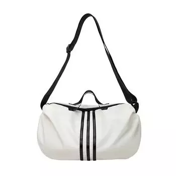 Большая вместительная женская сумка, новая модная тканевая сумка через плечо, летняя сумка для отдыха и коротких поездок белый