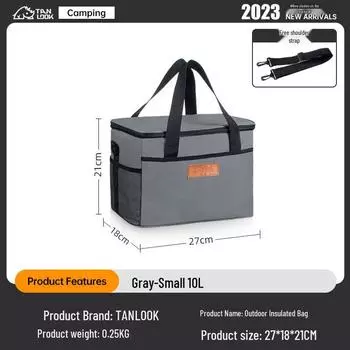 Большая водонепроницаемая изотермическая сумка для пикника на открытом воздухе