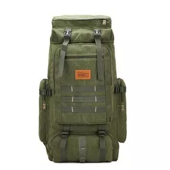 Большая военная сумка, холст, рюкзак, тактические сумки, походный рюкзак, армейская сумка