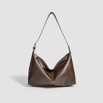 Большая женская сумка на одно плечо, осенне-зимняя женская сумка, модная сумка для поездок на работу с сумкой Mailladot чёрный