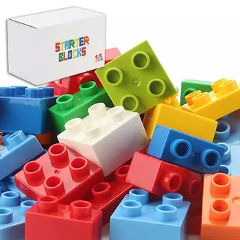 больше Большое количество наборов Базовые блоки Высококачественный набор блоков Duplo Классический блок Lego Duplo Anpanman совместимый цвет Sunwards [Купить блоки]