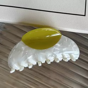 Большие ацетатные заколки для волос 10 см для девочек и женщин, разноцветные зажимы для волос, цветочные аксессуары для волос, большие крабы для волос, прическа пучок