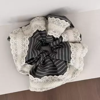 Большие эластичные резинки для волос, аксессуары для женщин, девушек, корейские резинки-скранчи, фасинаторы, элегантные, винтажные, популярные, модные