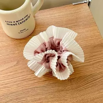 Большие аксессуары для волос для девочек женщин резинка корейские галстуки скранчи резинка эластичная k-pop взрослые ведущая мода популярный фасинатор