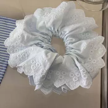 Большие аксессуары для волос резинки для волос женские девочка эластичная резинка скранчи корейские цветы фасцинатор винтаж новый взрослые