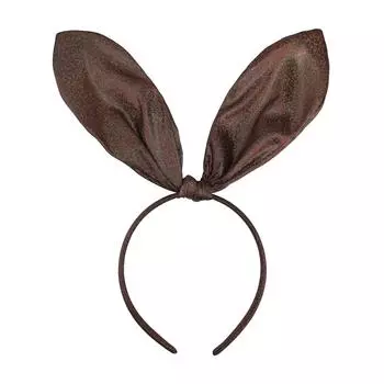 Большие Блестящие Хэллоуин Пасхальные Повязки для Волос Костюм Заячьи Ушки Ободок для Девочек Блестящий Ободок с Кроличьими Ушками Рождественский Подарок