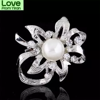 Большие броши со стразами и кристаллами для женщин и девочек, металлические винтажные красивые украшения для одежды, аксессуары