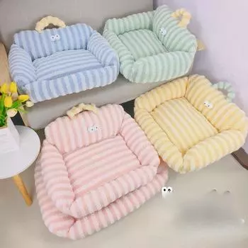 Большие глаза наполнитель для домашних животных наполнитель для дивана наполнитель для домашних животных квадратный наполнитель для кошачьего туалета наполнитель для собачьего туалета кровать для домашних животных S 40*50CM