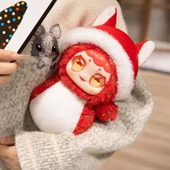 Большие глаза змеи года талисман плюшевая кукла PP хлопок счастливая змея плюшевая кукла подарки на день рождения красный