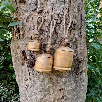 Большие колокольчики Country Harmonious Cow, идеальный подарочный набор из 3 шт.