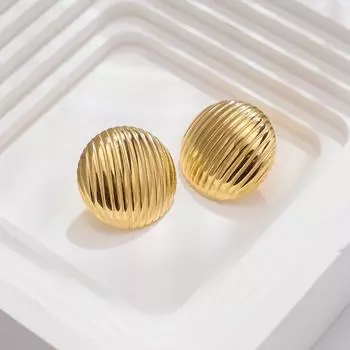 Большие круглые серьги из серебра 925 пробы с бриллиантами — модные, смелые и универсальные для женщин