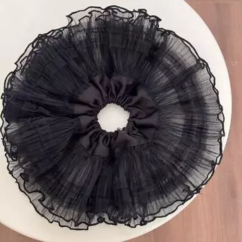 Большие крупные аксессуары для волос для девочек женщин резинки эластичные ленты завязки корейские фасинаторы элегантные винтажные популярная мода