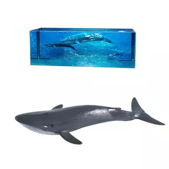 Большие кубические силиконовые формы для смолы, квадратные силиконовые формы, морские существа, смоляные наполнители для поделок из смолы своими руками, украшения дома 7