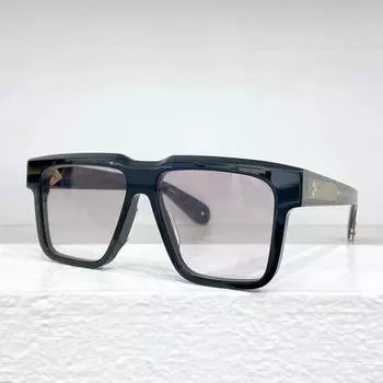 Большие квадратные дизайнерские японские солнцезащитные очки, классические уличные мужские очки из ацетата Uv400 с футляром As picture