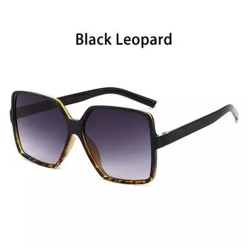 Большие квадратные солнцезащитные очки для женщин и мужчин, очки с защитой от ультрафиолета, ретро солнцезащитные очки в большой оправе, модные оттенки