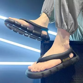 Большие летние однотонные уличные сандалии размера 34–45, пляжная обувь, тапочки с узором «елочка», мужская и женская обувь с перфорацией 34 белый