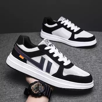 Большие мужские туфли 46 размера 47 Air Force One с низким верхом, пружинные сетчатые дышащие спортивные кроссовки для серфинга, полые сетчатые туфли для студентов с одним сетчатым ремешком 38