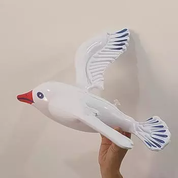 Большие надувные чайки 6 шт., большая летающая чайка, игрушка, надувные морские птицы, воздушные шары, чайки, украшения, свадьба, пляж, вечеринка у бассейна