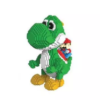 Большие наноблоки динозавров для домашних животных, разные цвета, популярные корейские игрушки.