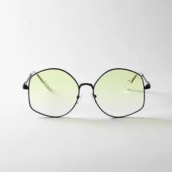 Большие очки в оправе, мужские многоугольные солнцезащитные очки с большим лицом, женские солнцезащитные очки специальной формы, смешанная партия