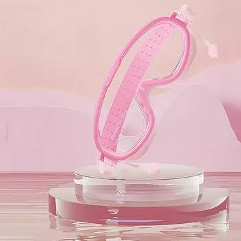 Большие плавательные очки с оправой для взрослых/детей с затычками для ушей, очки для плавания профессиональные HD с защитой от запотевания, силиконовые очки