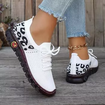 Большие плоские кроссовки, дышащие, легкие кроссовки 36 белый