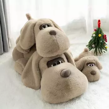 Большие плюшевые игрушки, куклы-собаки с большими глазами, диван, подушка для сна, подушка, кукла City Redemption из видеоигры 30cm