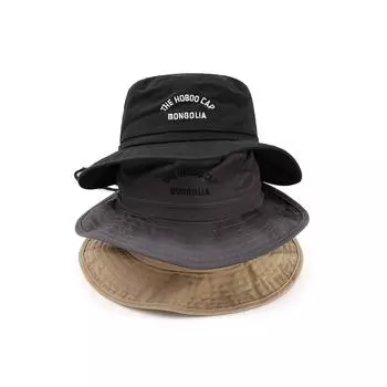 Большие поля для скалолазания, женская шляпа от солнца, мужская шляпа для кемпинга, защита от солнца, рыболовная шляпа для детей, весна и лето серый