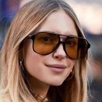 Большие популярные трендовые мужские брендовые дизайнерские солнцезащитные очки UV400 женские высококачественные винтажные очки очки ручной работы 6