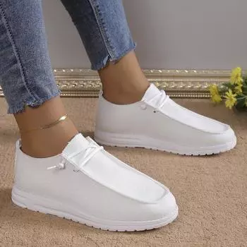 Большие ярды повседневных одинарных туфель для женщин в Европе и США. Туфли на плоской подошве с низкой посадкой Gang Le Fu. Женские одинарные туфли. 36