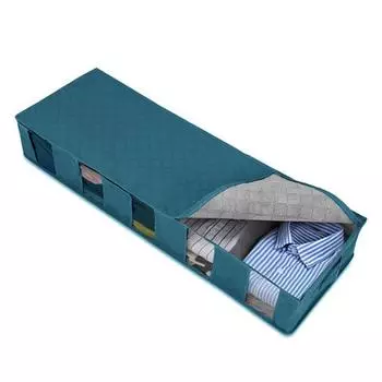 Большие ящики для хранения под кроватью, толстые дышащие сумки для хранения одежды под кроватью