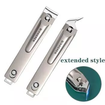 Большие расширенные кусачки для плоских ногтей, кусачки для ногтей со скошенной кромкой, отшелушивающие кусачки для ногтей, кусачки для ногтей с наклонной фаской, кусачки для ногтей на ногах, кусачки для ногтей на ногах flat