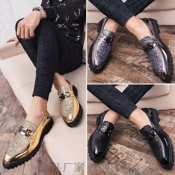 Большие размеры47 обувь мужские перчатки обувь повседневная кожаная обувь размер обуви натуральная кожа 37 чёрный