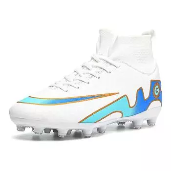 Большие размеры 2024 года, новые детские футбольные бутсы для мальчиков и подростков, для студентов, сломанные ногти, длинные ногти, обувь для тренировок и соревнований 35