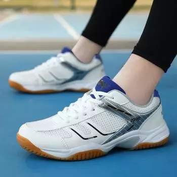 Большие размеры 2025 Four Seasons Tide Sports Mesh Бадминтонные кроссовки MD Sole Мужские молодежные уличные спортивные теннисные кроссовки 36