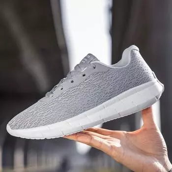 Большие размеры 2025 весна и осень новая корейская версия трендовые повседневные дышащие спортивные кроссовки для бега обувь для молодых мужчин 39