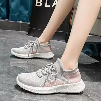 Большие размеры 35-44, модные женские кроссовки, повседневная спортивная обувь, мягкая подошва и легкая обувь для женщин, дизайнерская обувь 35