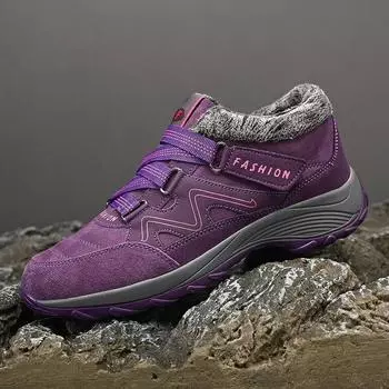 Большие размеры 35-45 зимние сапоги плюшевые теплые ботильоны для женщин зимняя обувь водонепроницаемые ботинки женские зимние ботинки ботинки 35 красный