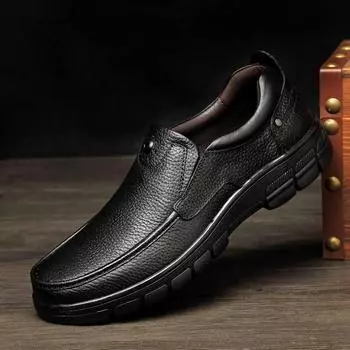 Большие размеры 38-47 Мужские деловые итальянские туфли из натуральной кожи Роскошные брендовые мужские туфли-лоферы Винтажные деловые туфли-лоферы Мокасины для мужчин 44