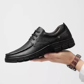 Большие размеры 38-47, мужские деловые оксфорды из натуральной кожи, роскошные брендовые мужские туфли, повседневные, на шнуровке, для вечернего платья, официальные туфли 39