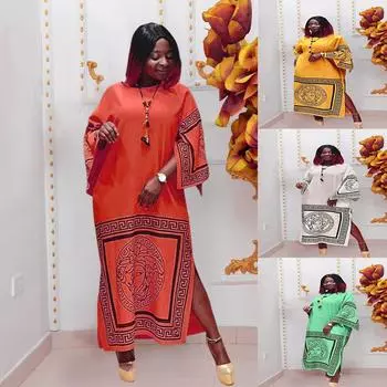 Большие размеры 4XL, длинное платье большого размера, женское платье макси с цветочным принтом, летние платья с открытыми плечами на бретельках, большие распашные вечерние платья, Vestidos 4XL зелёный