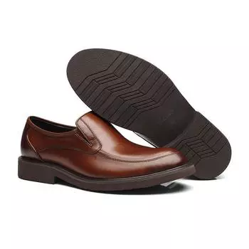 Большие размеры деловые повседневные туфли из кожи Фудань мужские туфли в британском стиле со шнуровкой из коровьей кожи первого слоя свадебные туфли 37 чёрный