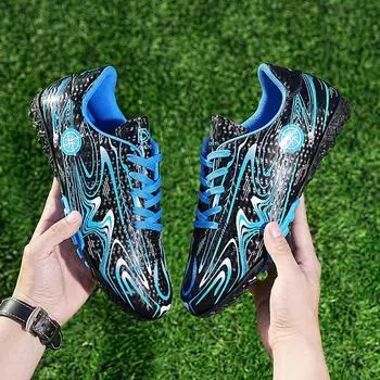 Большие размеры детской футбольной обуви с длинными гвоздями, мужская обувь для занятий на открытом воздухе, обувь для учащихся начальной и средней школы 31