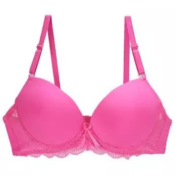 Большие размеры гладкого бесшовного нижнего белья для женщин с большой грудью показывают маленькую грудь, антипровисающие тонкие фасоны собирают и регулируют бюстгальтеры и бюстгальтеры 75B белый