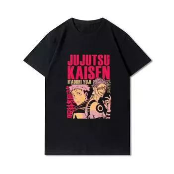 Большие размеры хип-хоп уличная одежда унисекс футболки аниме принтованные футболки Harajuku хлопковые повседневные топы летние футболки с короткими рукавами L
