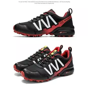 Большие размеры кроссовки для альпинизма на открытом воздухе, мужская обувь, нескользящая, амортизирующая, спортивная обувь для альпинизма, дышащая, походная обувь для мужчин 39