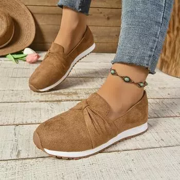 Большие размеры кроссовки для женщин, осень 2024, новые однопедальные туфли с леопардовым принтом, повседневные кроссовки из замши для женщин 36 цветной печати леопарда